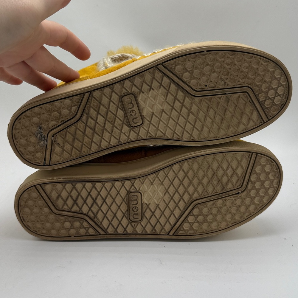 Mou yellow Eskimo boots size 8.5 winter - Picture 3 of 5